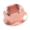 Copper locking kart wheel nut