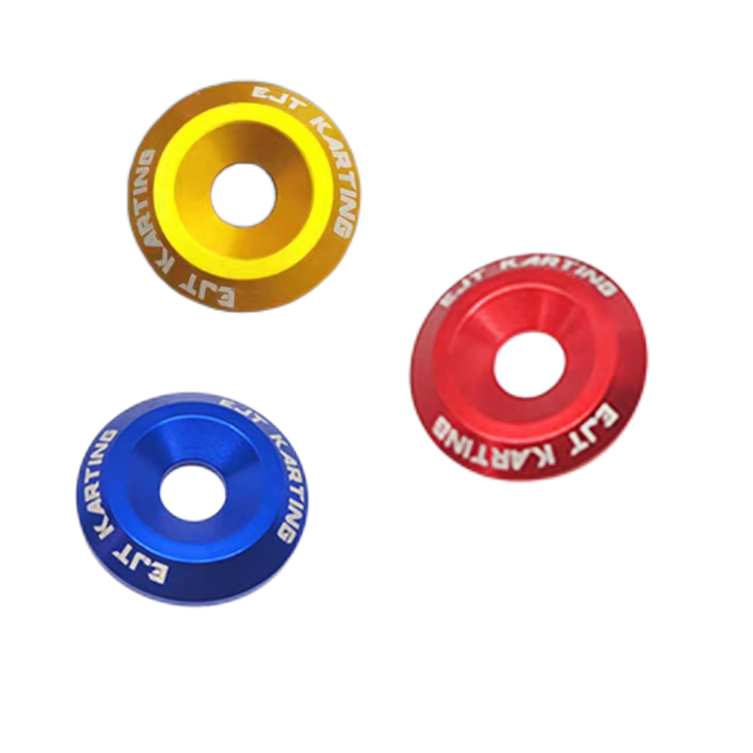 Kart seat countersunk washer